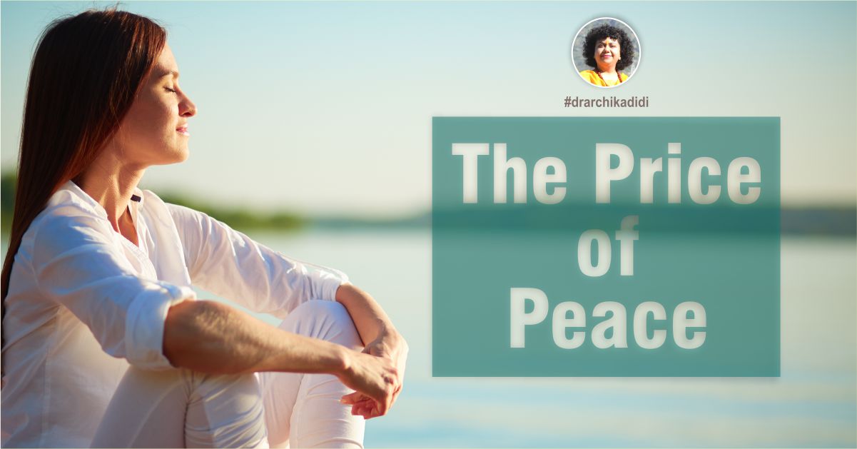 The Price of Peace | Dr. Archika Didi
