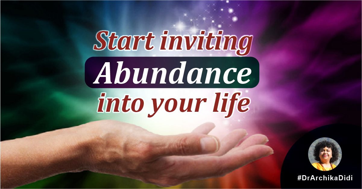 Start inviting abundance into your life